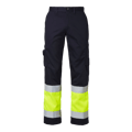 2070 Trousers Navy/fluorescent yellow Male