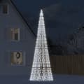 LED julgran 1534 LEDs kallvit 500 cm
