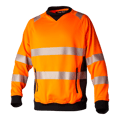 132 Sweatshirt Fluorescent orange/black Unisex