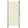 Rullgardin utomhus 100x270 cm gräddvit
