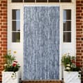 Insektsdraperi silver 100x220 cm chenille