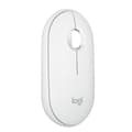 Logitech Pebble Mouse 2 M350s - mus - Bluetooth 5.2 LE - tonal white