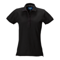 Marion solid Polo w Black Female