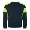 221 Sweat Navy/fluorescent yellow Unisex