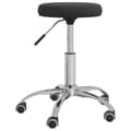 Massagepall sammet svart