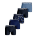 Boxer Multi 5-p Underwear Blue Male