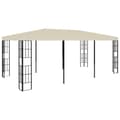 Paviljong 3x6 m gräddvit
