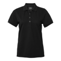 Wera solid Polo w Black Female