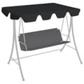 Reservtak för hammock svart 150/130x105/70 cm