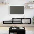 VäggTV-stativ 150x25x28,5cm Konstruerat trä