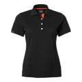 Wera Polo w Black/orange Female