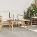Kaffeebord Brun 90 x 50 x 43 cm Bambu
