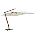 Parasoll 300 x 400 cm vit