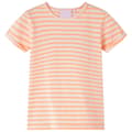 T-shirt för barn neonorange 128