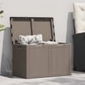 Dynbox 180 liter brun PP-träliknande