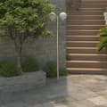 Trädgårdslampa 2 lampor 220 cm