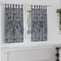 Sammetsgardiner 2 pcs Silvergrå 140 x 140 cm Sammet