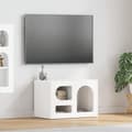 TV-skåp Vit 60 x 35 x 40 cm Konstruerat trä