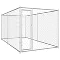 Hundgård för utomhusbruk 382x192x185 cm