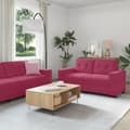 Soffset 3 pcs Vind Röd 221 x 80 x 80 cm Sammet