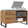 Stereobänk artisan ek 84,5x38x48 cm konstruerat trä