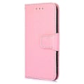 Miniatyrbild 2 av 5: Magnetiskt stängande plånboksfodral i PU-läder för Oppo Find X5 Lite Smartphone Pink