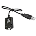 Miniatyrbillede 3 af 4: Ego Batteri Special Opladningskabel 510 Interface USB Langt Kabel Oplader