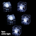 Miniatyrbilde 1 av 5: Lyssett Klar Transparent Mursten Reservedel til DIY Byggeklosser white light