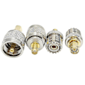 Miniatyrbilde 5 av 5: 4 STK / SET UHF SL16 PL259 SO239 til SMA Hann Plugg Hunn Jack RF-kontakt Testkonverter - Utmerket