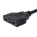Pikkukuva 5 / 5: HDMI-jakajakaapeli HDMI 1 sisään 2 ulos[D]