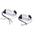 Miniatyrbillede 1 af 5: 2x LED Driver, 18-24W Transformer til LED Loftlampe, LED Panel Strømforsyning, DC Stik (18-24W)