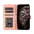 Miniatyrbilde 4 av 5: Mobildeksel i skinn med to farger for Samsung Galaxy A31 Black Rose Gold
