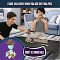 Miniatyrbilde 5 av 5: Cowboy Magnetisk Hangman Brettspill Mystery Gjetteord [D]