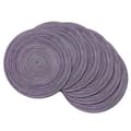 Coolmade Runda Vävda Bordstabletter Set Om 6 Matbord[D] Purple One Size