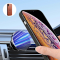 Pikkukuva 4 / 5: DENIOR iPhone XR -kotelo PU-nahkainen puhelimen takakuori, yhteensopiva MagSafe[D]:n kanssa Brown