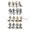 Miniatyrbild 5 av 5: Armé Män Leksakssoldater 4in Actionfigurer 8-delad Set För Barn Pojkar Flickor [kk] A