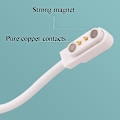 Miniatyrbild 5 av 5: 1PC Universal Smart Watch Laddare Sladd, Magnetisk Laddningskabel 2 Pin 4 Pins USB Laddare för Smart Watch 7.62mm 2.84mm 4mm [kk] 4.0mm size 2pin
