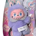 Miniatyrbillede 1 af 5: 1 Styk Overraskelsesgave Til Labubu V3 The Monsters Big Into Energy Series Vinyl Face Dukke Anime Actionfigurer Labubu Vedhæng[D] A4