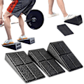 Miniatyrbild 2 av 5: 3 st Squat Wedge Block, 12 Leg Extensor Foot Wedge Skum Squat Squatbräda Kalvhöjningsblock Yoga Wedge Knä över Tå Utrustning