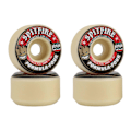 Pikkukuva 1 / 5: Wheels Street -harjauspyörä, tanssilauta, pyörä 52mm 101Duro, rullalaudan pyörä, 52mm 101Duro, musta+punainen
