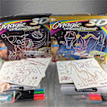 Miniatyrbillede 4 af 5: 3D Magic Tegnebræt LED Lys Lysende Pude Kunst Doodle Maleri Undervisning Legetøj til Børn Drenge Piger Gaver Dinosaur Edition