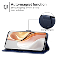 Miniatyrbillede 4 af 5: Læder Telefon Case til Ulefone Note 17 Pro Blue