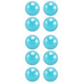 Miniatyrbilde 3 av 5: 10 stk Marmor 16mm glasskuler Knicker glasskuler dekorasjon farge nuggets leketøy Light Blue