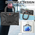 Miniatyrbild 4 av 5: TPU + PC-fodral för MicroSoft Surface Go 1 / 2 / 3