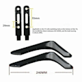 Miniatyrbilde 5 av 5: Universal Svart TV-Stativ Base Mount Holder for 32-65 Tommer LCD TV