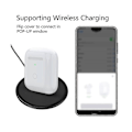 Miniatyrbilde 5 av 5: Trådløst ladeetui-erstatning for 1 2 ladeetui for Airpod 1 / 2 generasjon, støtter Bluetooth