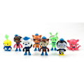 Miniatyrbilde 3 av 5: Suminiy.us 8 stk Octonauts figurer 5-10 cm leketøy Barnacles Peso Kwazii Barn gaver [kk] As shown