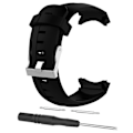 Pikkukuva 1 / 4: Silikoninen kellon ranneke Suunto Spartan Sport -kelloon jousitangoilla ja työkalulla[D] Black Other Phone Models