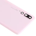 Pikkukuva 4 / 5: Huawei P20 Pro Akun Kotelo Liimatarra + Kameran Linssisuojus - Tumman Sininen[D] Multicolor Pink