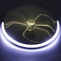 Miniatyrbild 5 av 5: LED-snurrande kulspetspenna Fidget Spinner Hand Top Ljus EDC Stressavlastande Leksaker